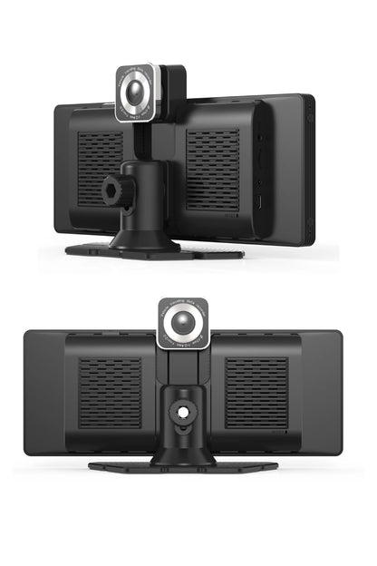 Ekranlı Carplay Apple Android Uyumlu 10.2 inç 4K Görüntü Arka/Ön Görüş Kameralı Araç Ekranı